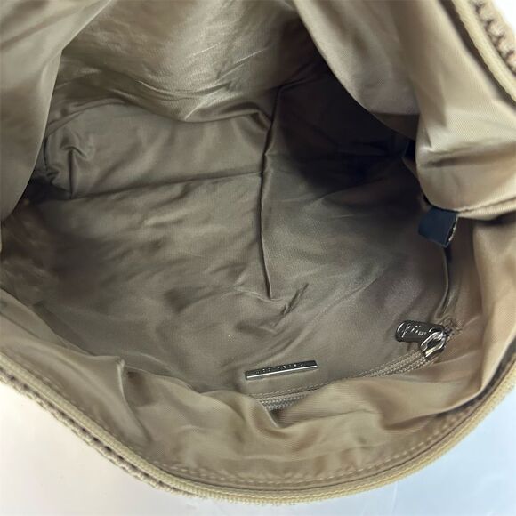 The Sak Women's Taupe Crochet Crossbody Bag with Interior Pocket NWT - Picture 6 of 9